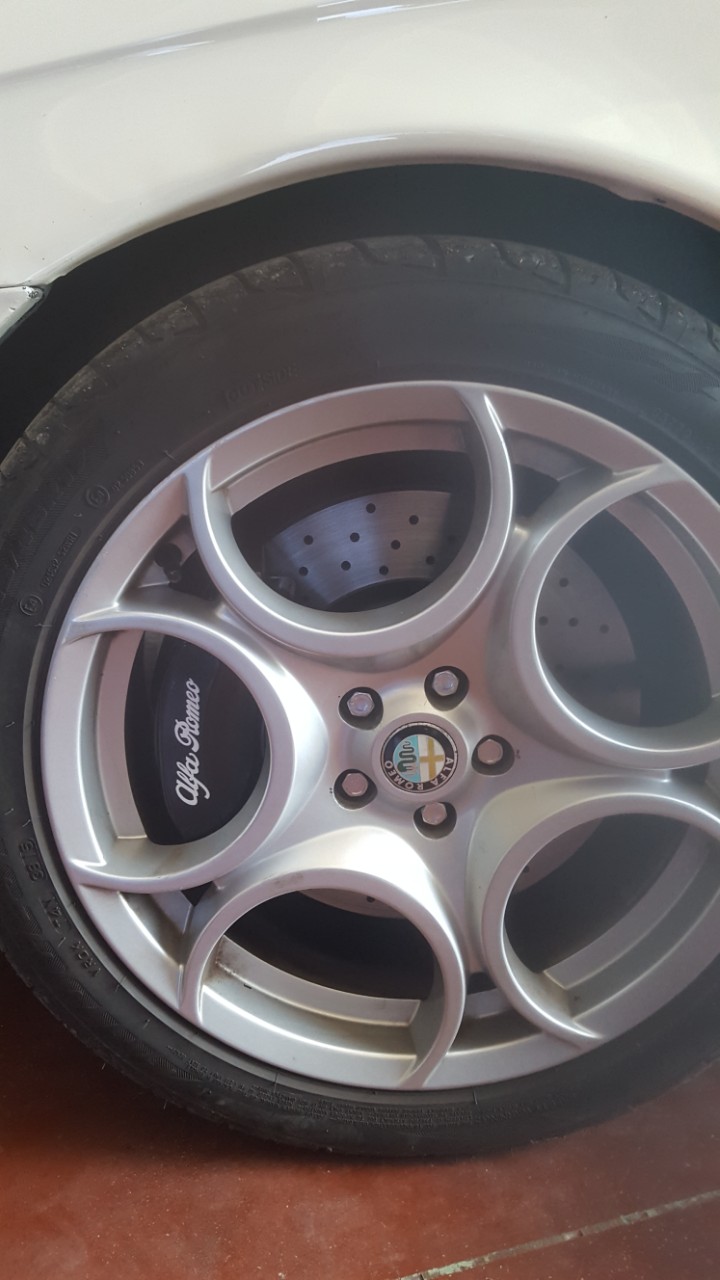 HyperBrake Motorsport Front 4pot Big Brake Kit without calipers for Alfa Romeo 156 for Ate 4pot Calipers from Audi A4 B9 and monoblock brake discs 330x32mm - Image 8